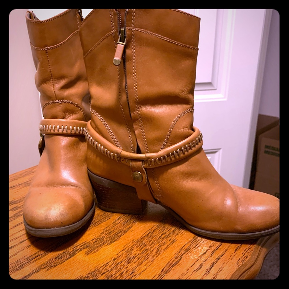 Mid calf boots